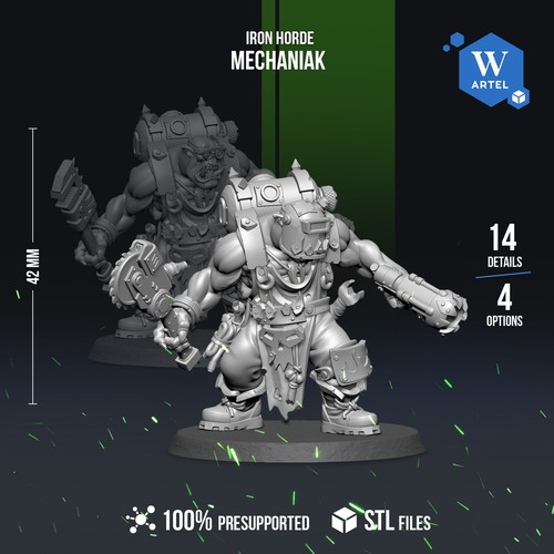 Artel iron horde mechaniak - w,