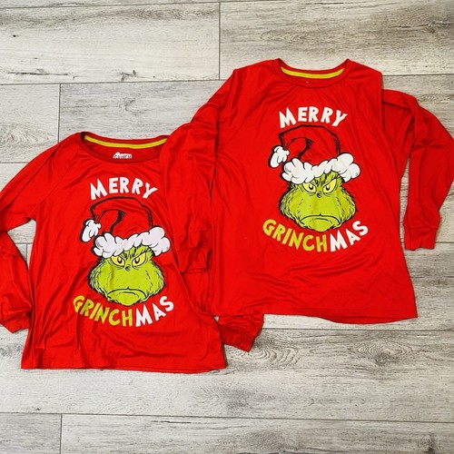 Seuss the grinch 2pc - grinch, pajama