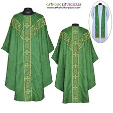 New GREEN Gothic Chasuble &