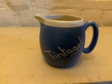 Vintage small Tintage blue/white  cream / milk jug
