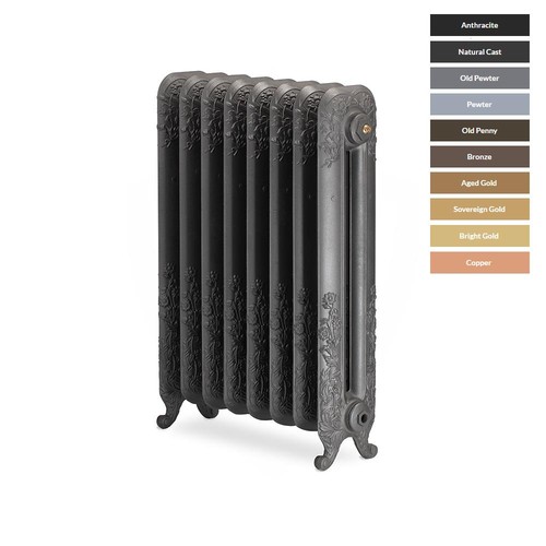 Cast iron radiator - cast, traditional