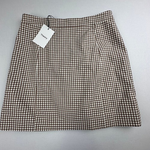 Theory staple wrap skirt ivory - wrap,