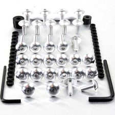 Aluminium Fairing Kit Suzuki GSXR600 K1-K2-K3 Silver | Pro-Bolt