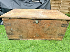Antique camphor wood - , chest