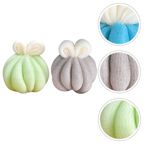 2pcs assorted color - bath, balls