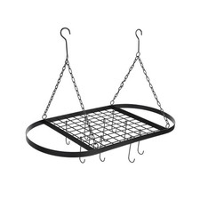Lfhelper Oval Wrought Iron Pot