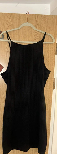River island black ribbed - river,