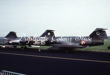 Italian AF F-104S Starfighter MM6732, 1980, Dup Colour Slide, Aviation Aircraft