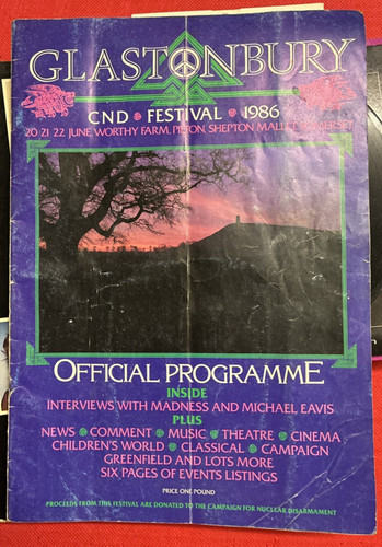 Glastonbury cnd festival 1986 - glastonbury, cnd.festival
