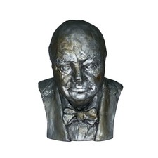 Winston Churchill Bronze Bust