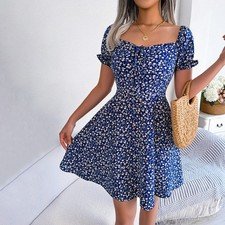 Womens Summer Floral Mini