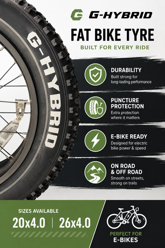 Fat bike tyres 26x4 - bike,