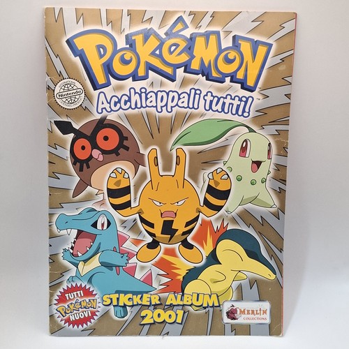 Pokemon sticker album 2001 - pokemon,