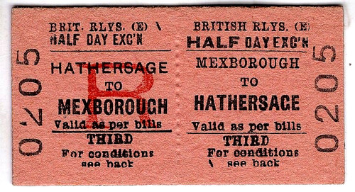 Railway ticket r - railway,