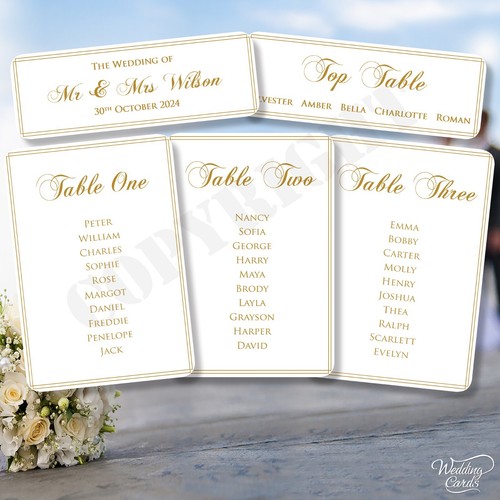 Wedding party table - party, plan