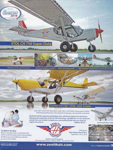 2018 zenith stol 750 - 2018, super