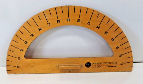 Large wide protractor - wide,
