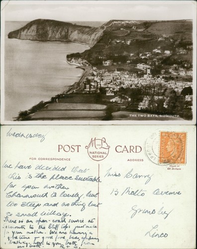 Sidmouth two bays real - bays,