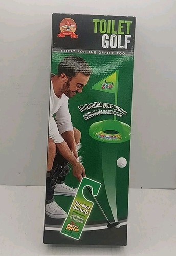Toilet golf seat putter - toilet,