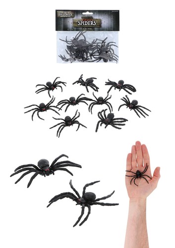 Large halloween spiders - x,