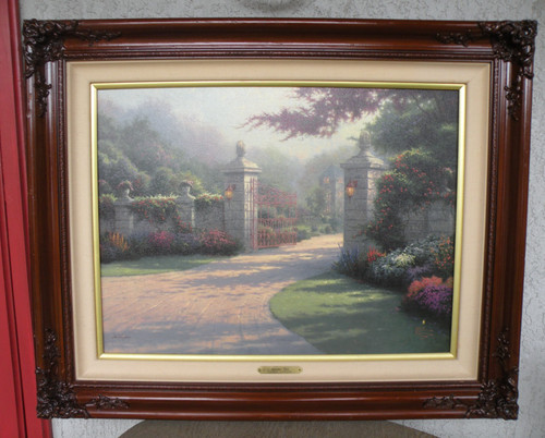 Thomas kinkade summer gate - gate, ~