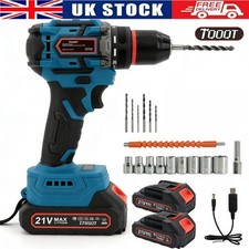 2 Battery Cordless Drill