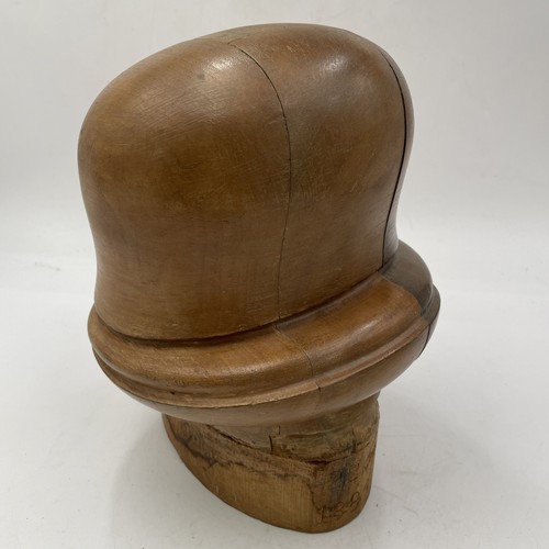Vintage capitol hat block wood - capitol,