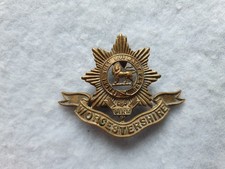 WORCESTERSHIRE REGIMENT OSD BRONZE CAP BADGE BY GAUNT