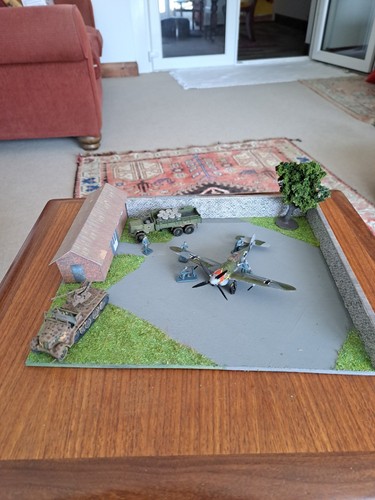 Ww2 german small airfield with - ww2,