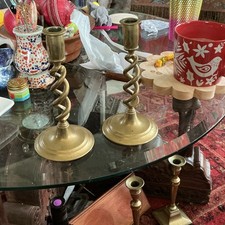 Vintage Brass Candlesticks
