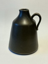 Knabstrup Danish MCM Pottery 5” Pitcher Vase Jug 428, Denmark, Label, 1960s, VGC