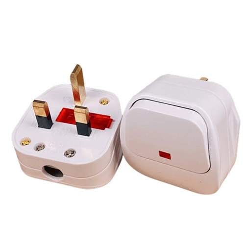 Mains plug top with off - top, on/off