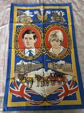 VINTAGE TEA TOWEL ~ CHARLES &