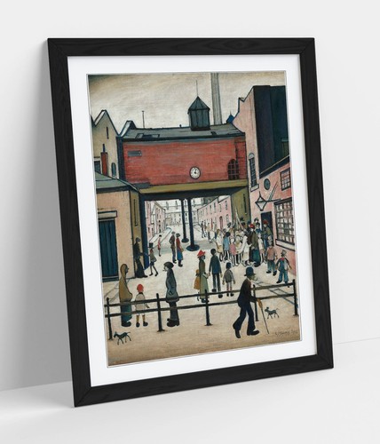 May day lowry framed - may, -framed