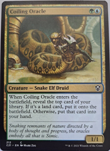 Coiling oracle commander - coiling,