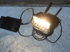 Campervan T4 T5 Camping Bus 12v Powered Draper Flood Light Work Light + 240v