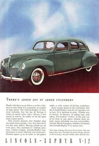 Lincoln zephyr sedan - lincoln-zephyr,