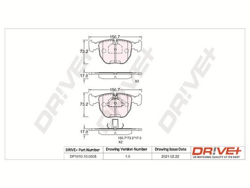 Brake pad set disc - set,,