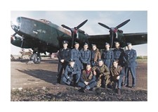Halifax Bomber WW2 10 Sqd 1942