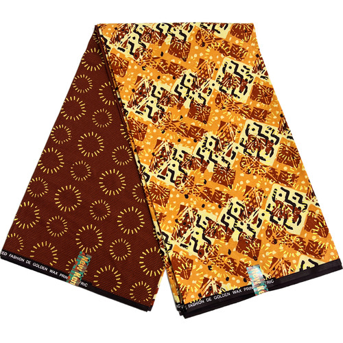 African fabric print yards - print,