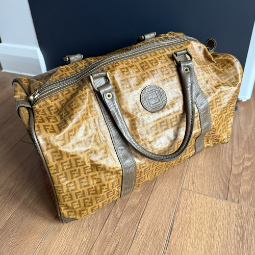 Fendi vintage brown monogram - fendi,