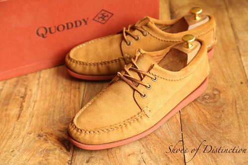 Quoddy tan brown - quoddy, suede