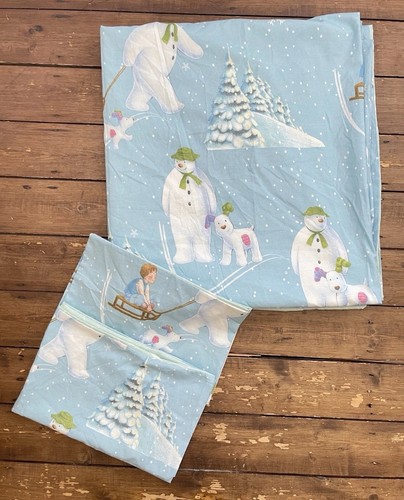 The snowman and - the, dog