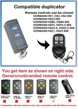 Garage & gate remote control