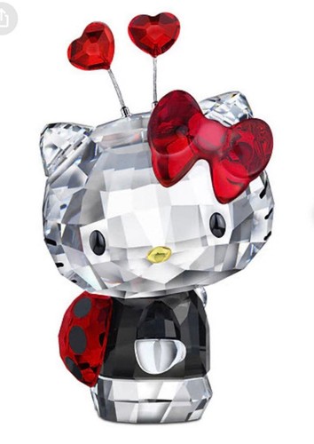 Swarovski hello kitty - kitty, ladybug