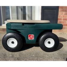 Vintage Step 2 Multi Purpose Garden Hopper Utility Wagon Seat 1225!!!