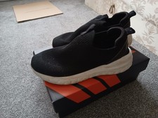 Vty Kids Trainers Size 1 EU 33 Boys Girls Shoes Black