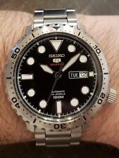 SEIKO 5 SPORTS "BOTTLE CAP" 4R36 AUTOMATIC SPORTS DIVER STYLE WATCH
