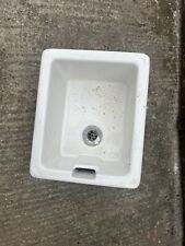 Nichols and Clarke Single Bowl Ceramic Sink - White