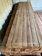NEW Treated 10' x 4" x 4" Timber Fence Posts Grade "A" Delivery Available